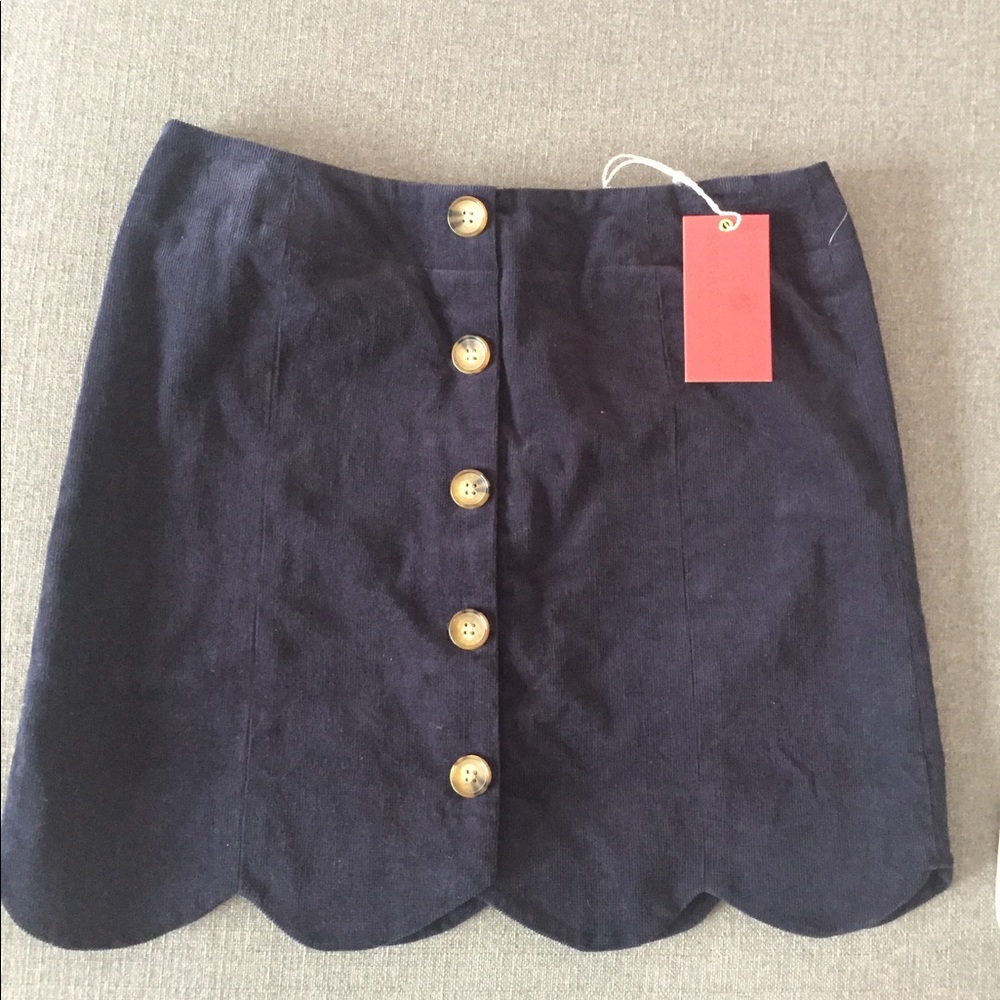 Southern Proper Corduroy buttondown skirt-NWT
